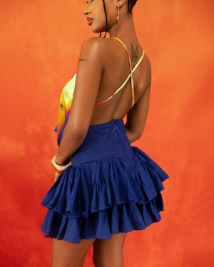 Maamé Silk Top (Yellow)